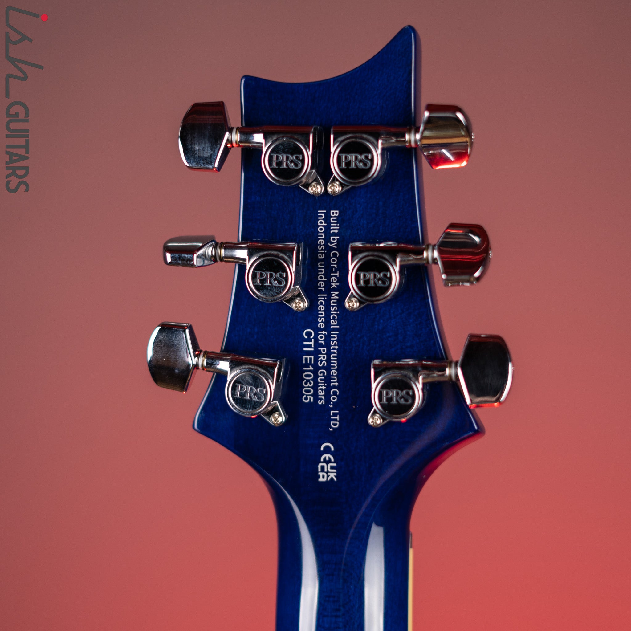PRS SE Standard 24 Translucent Blue – Ish Guitars