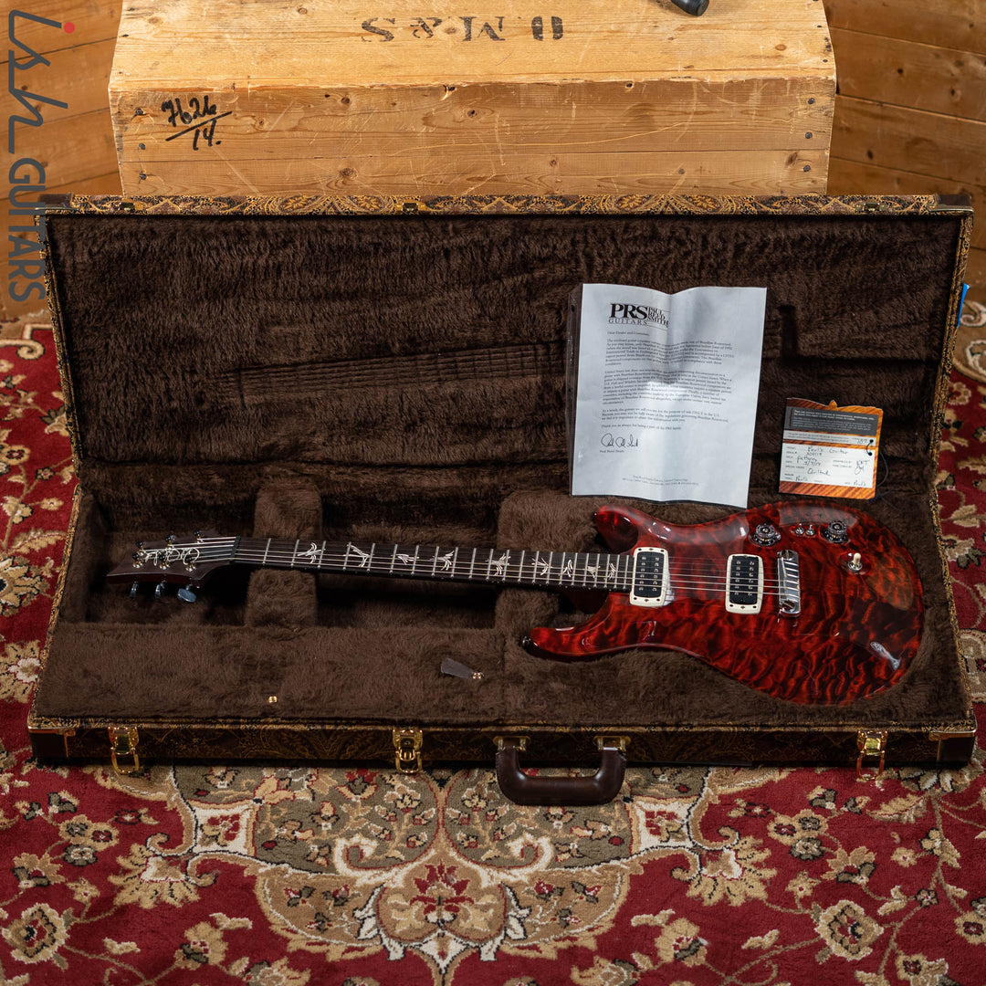 2014 PRS Paul’s Guitar Quilt Fire Red
