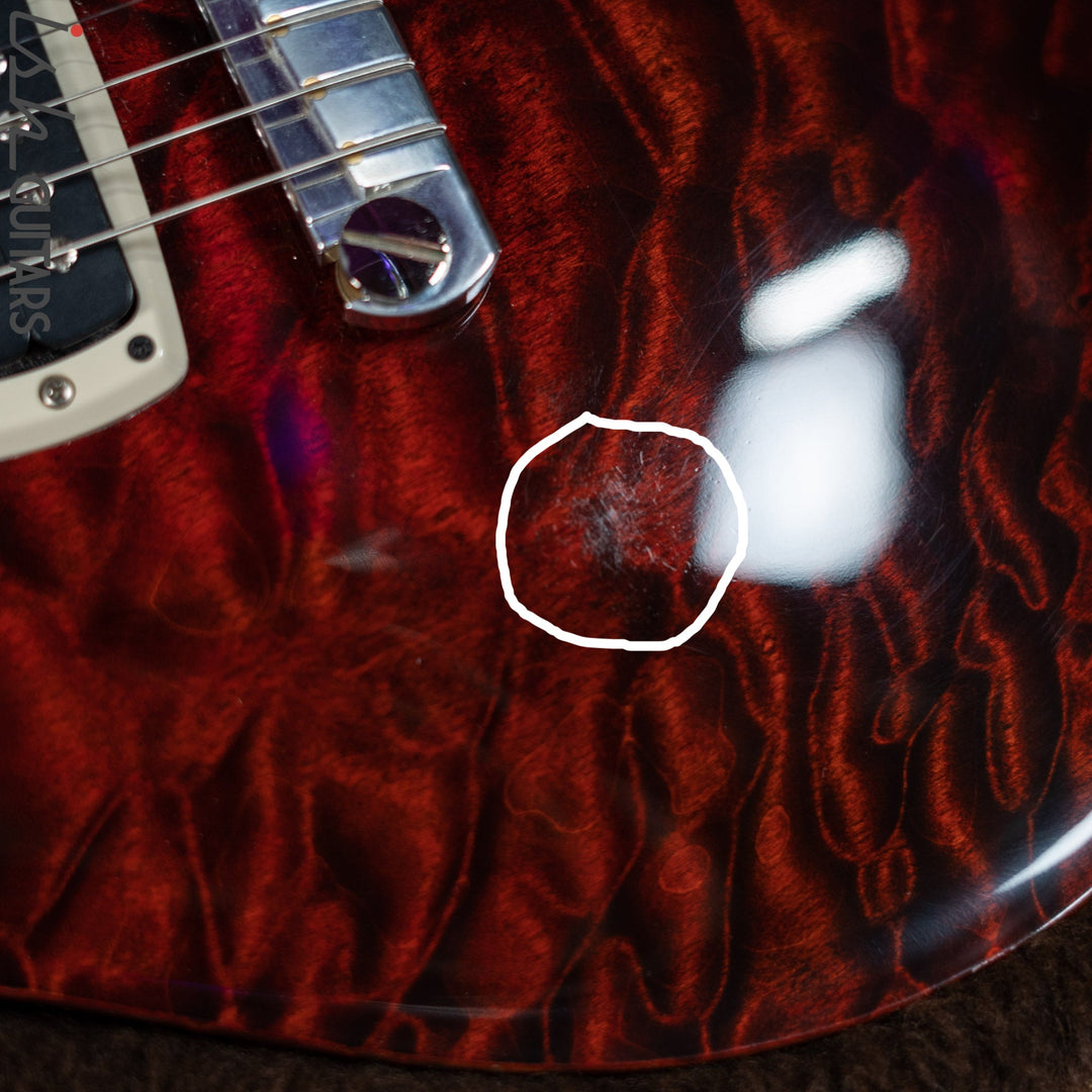 2014 PRS Paul’s Guitar Quilt Fire Red