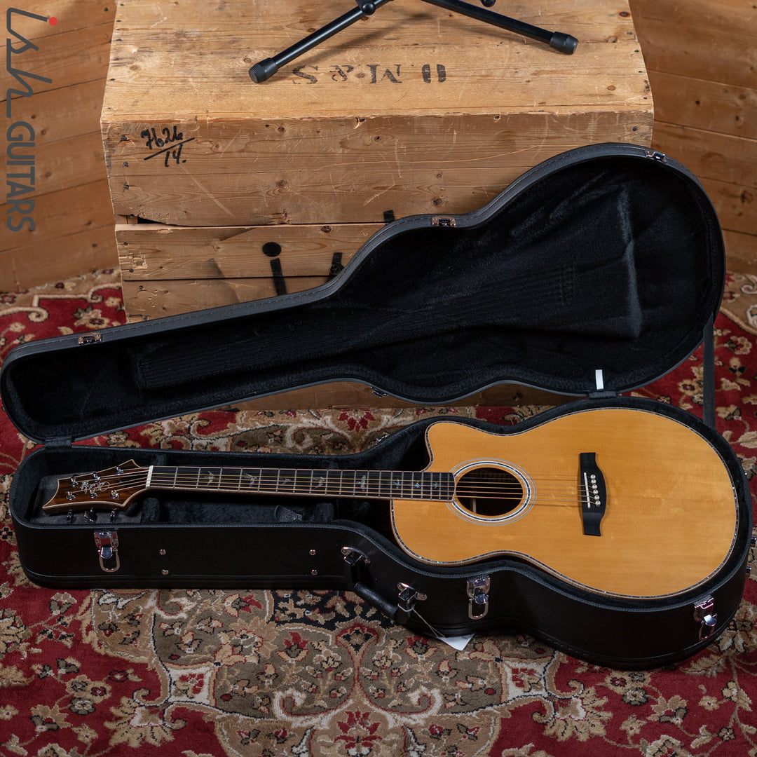 PRS SE A60E Angelus Acoustic Electric Guitar Ziricote Demo