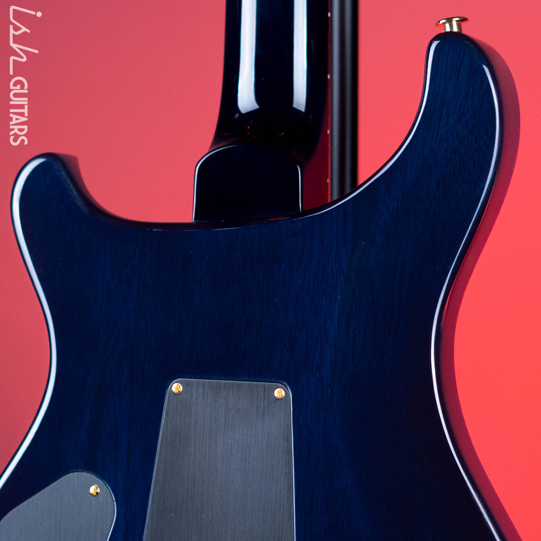 PRS Custom 24 Piezo 10-Top Blue Matteo