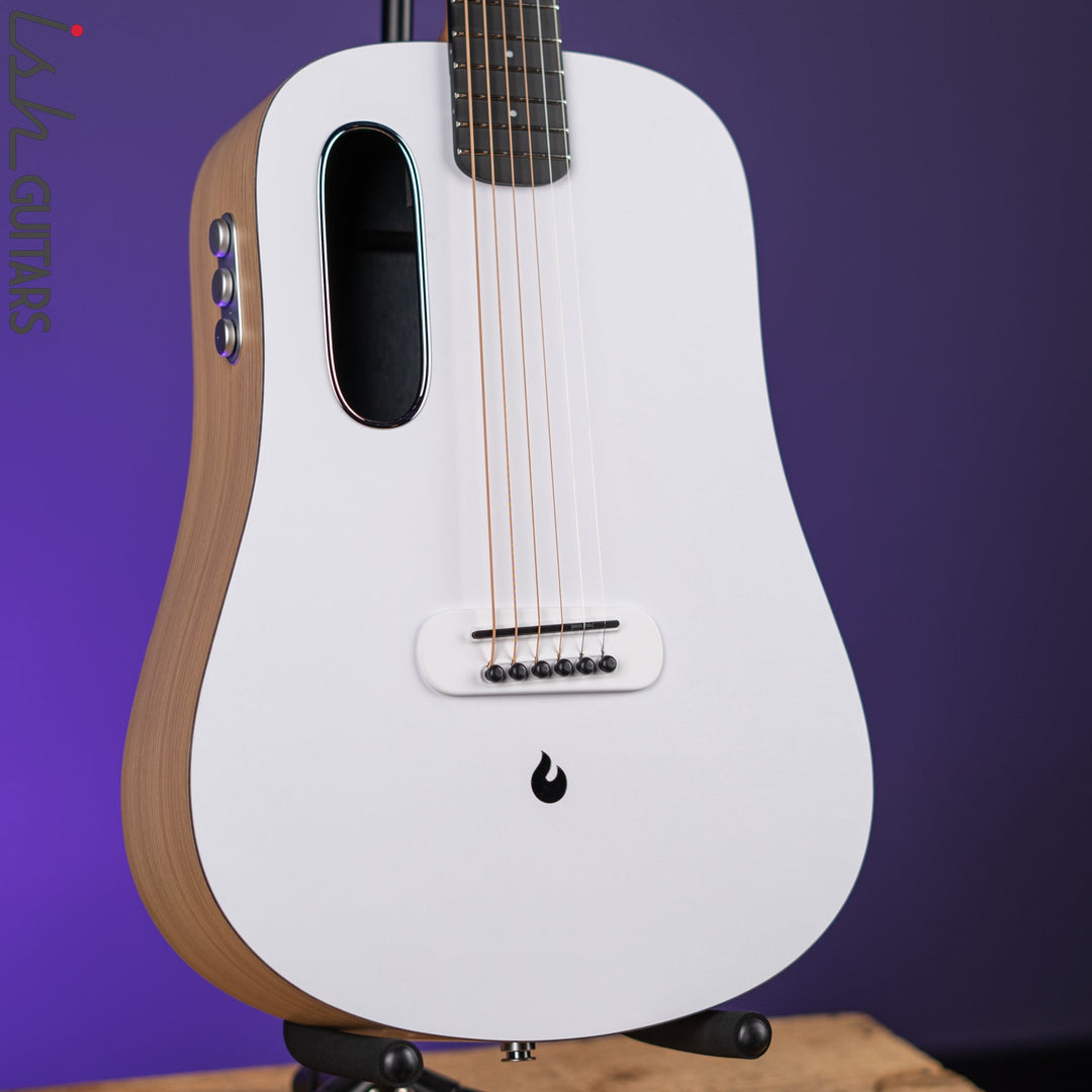 Lava Music Blue Lava Original Freeboost Walnut/Frost White w/ AirFlow Bag