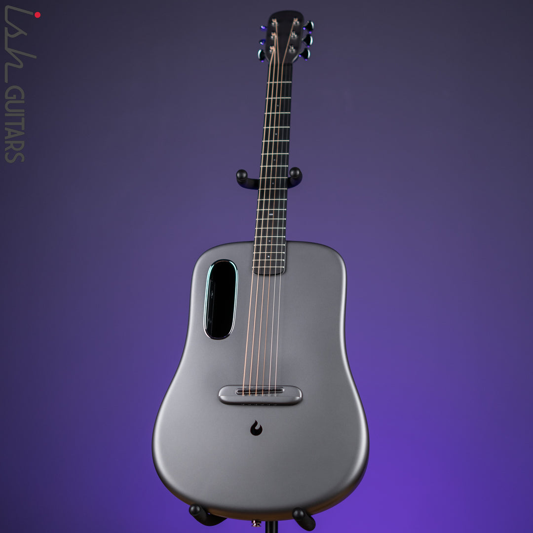Lava Music Lava Me 3 Smart Acoustic Guitar 36" Space Grey w/ Ideal Bag
