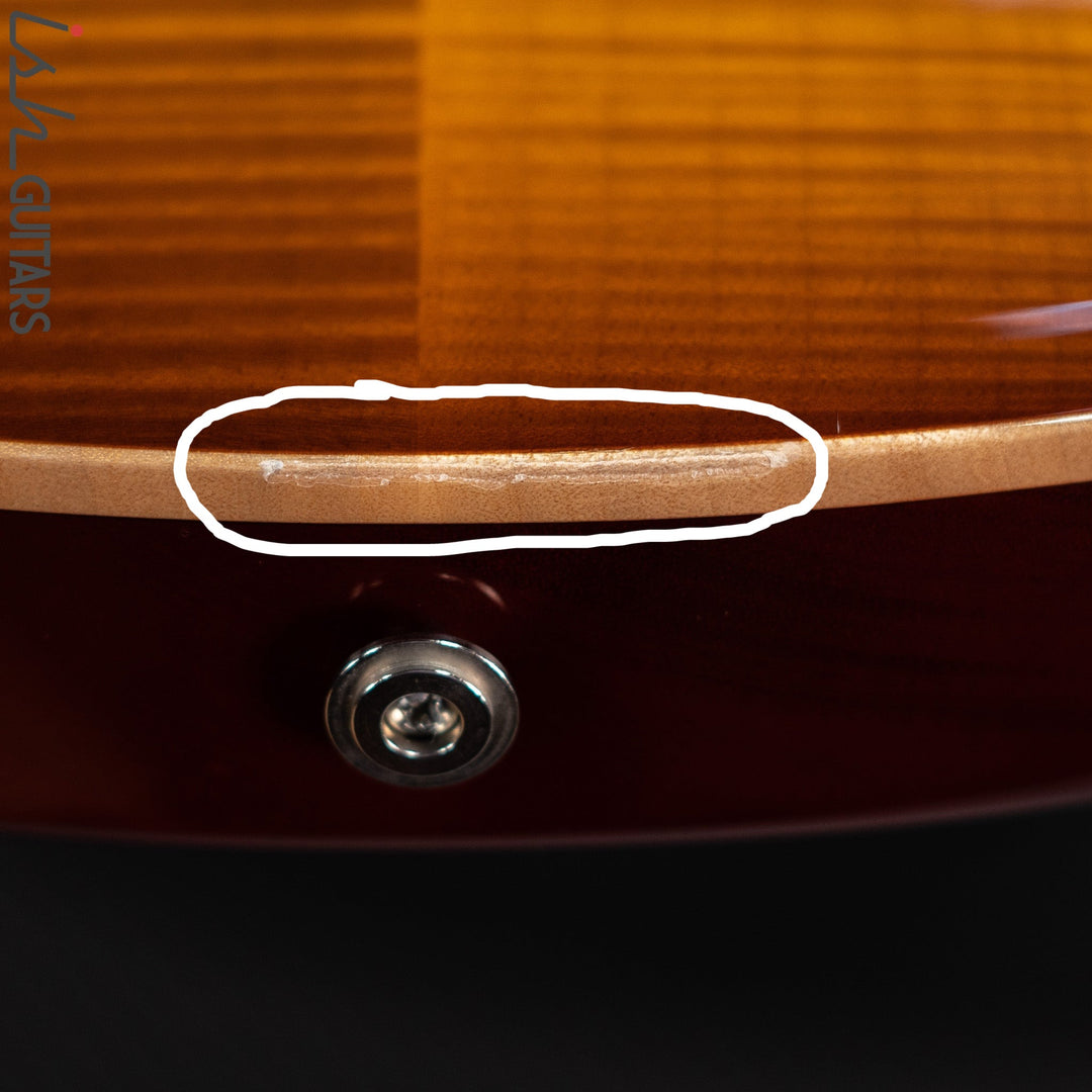 2002 PRS Singlecut 10 Top Amberburst