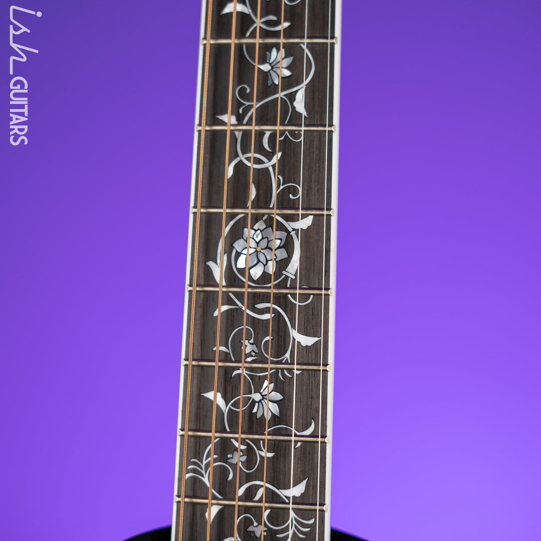 Takamine EF450C Acoustic-Electric Guitar Transparent Black Burst