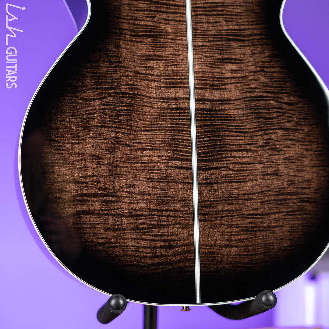 Takamine EF450C Acoustic-Electric Guitar Transparent Black Burst