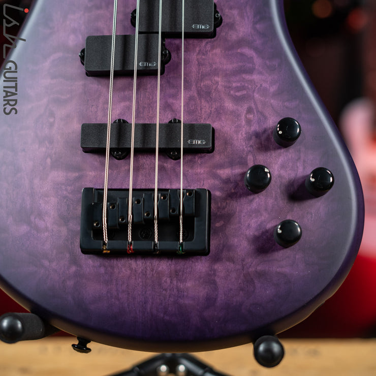 Spector NS Pulse II 4-String Bass Ultra Violet Matte Demo