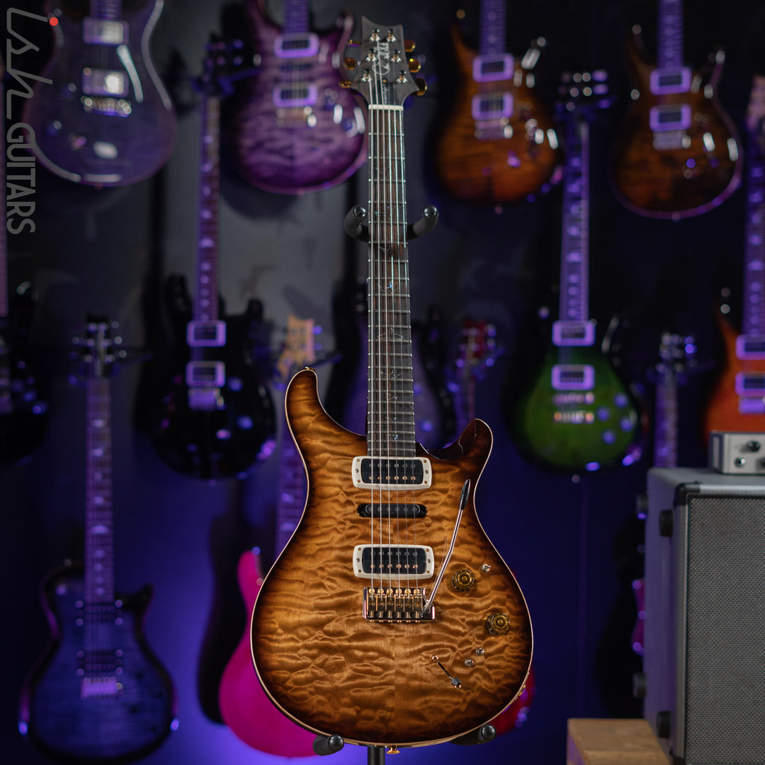 PRS Wood Library Modern Eagle V 10-Top Copperhead Burst Demo