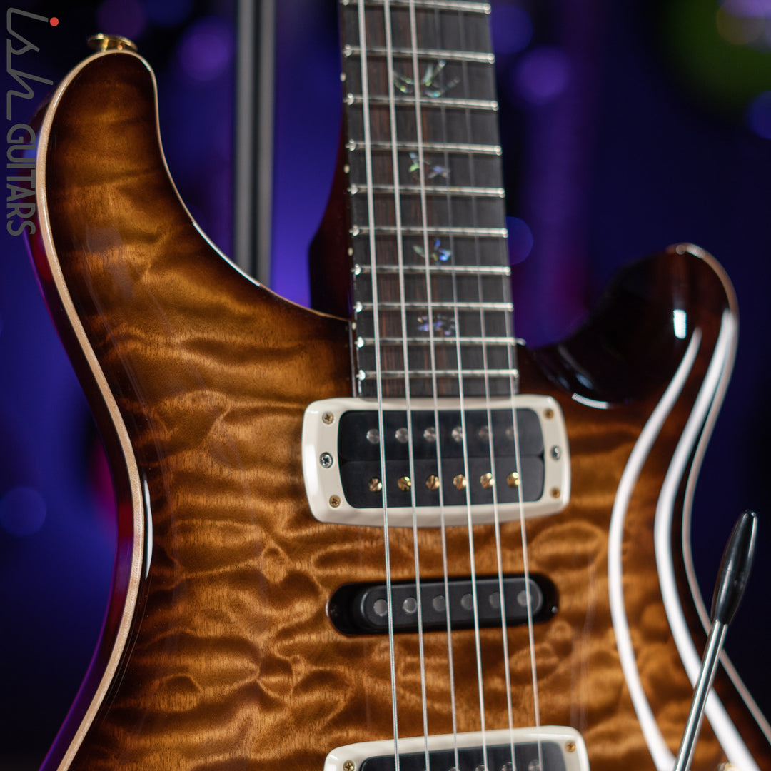 PRS Wood Library Modern Eagle V 10-Top Copperhead Burst Demo