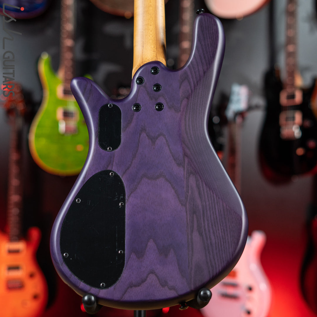 Spector NS Pulse II 4-String Bass Ultra Violet Matte Demo