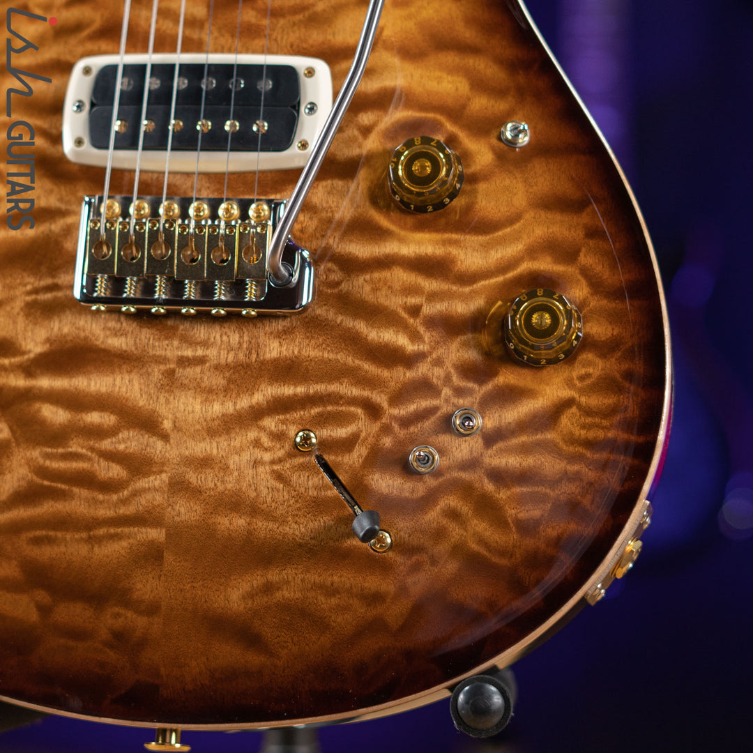 PRS Wood Library Modern Eagle V 10-Top Copperhead Burst Demo