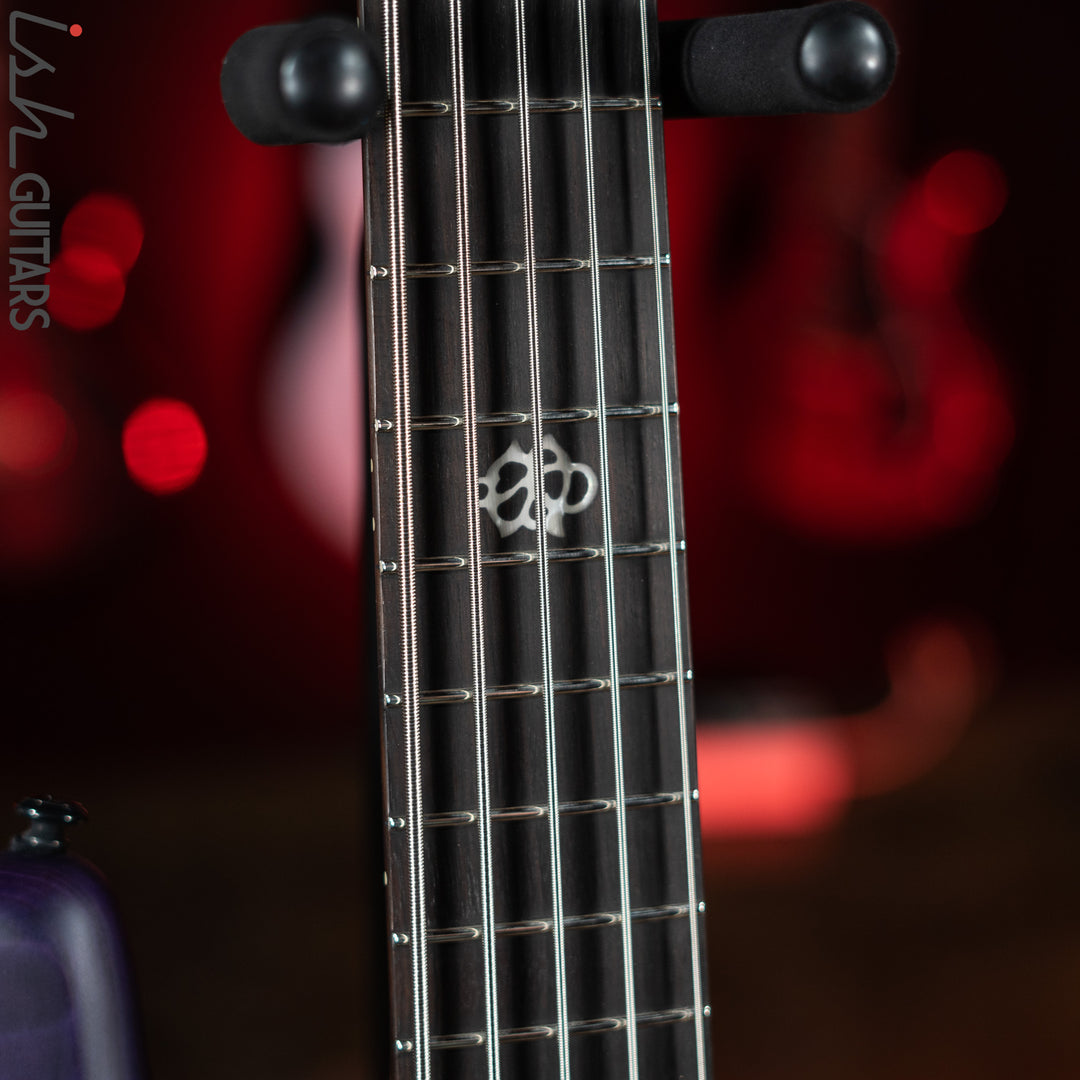 Spector NS Pulse II 5-String Bass Ultra Violet Matte Demo