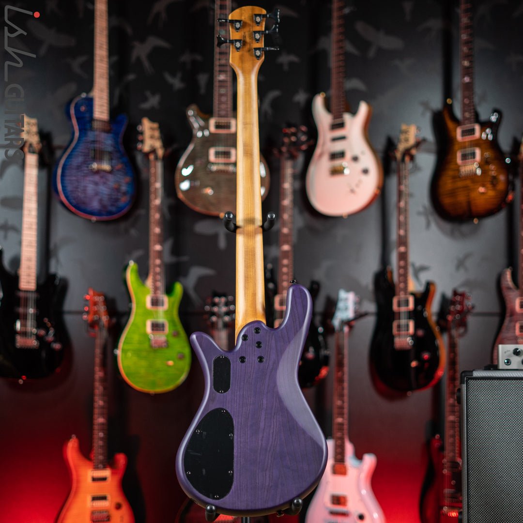 Spector NS Pulse II 5-String Bass Ultra Violet Matte Demo