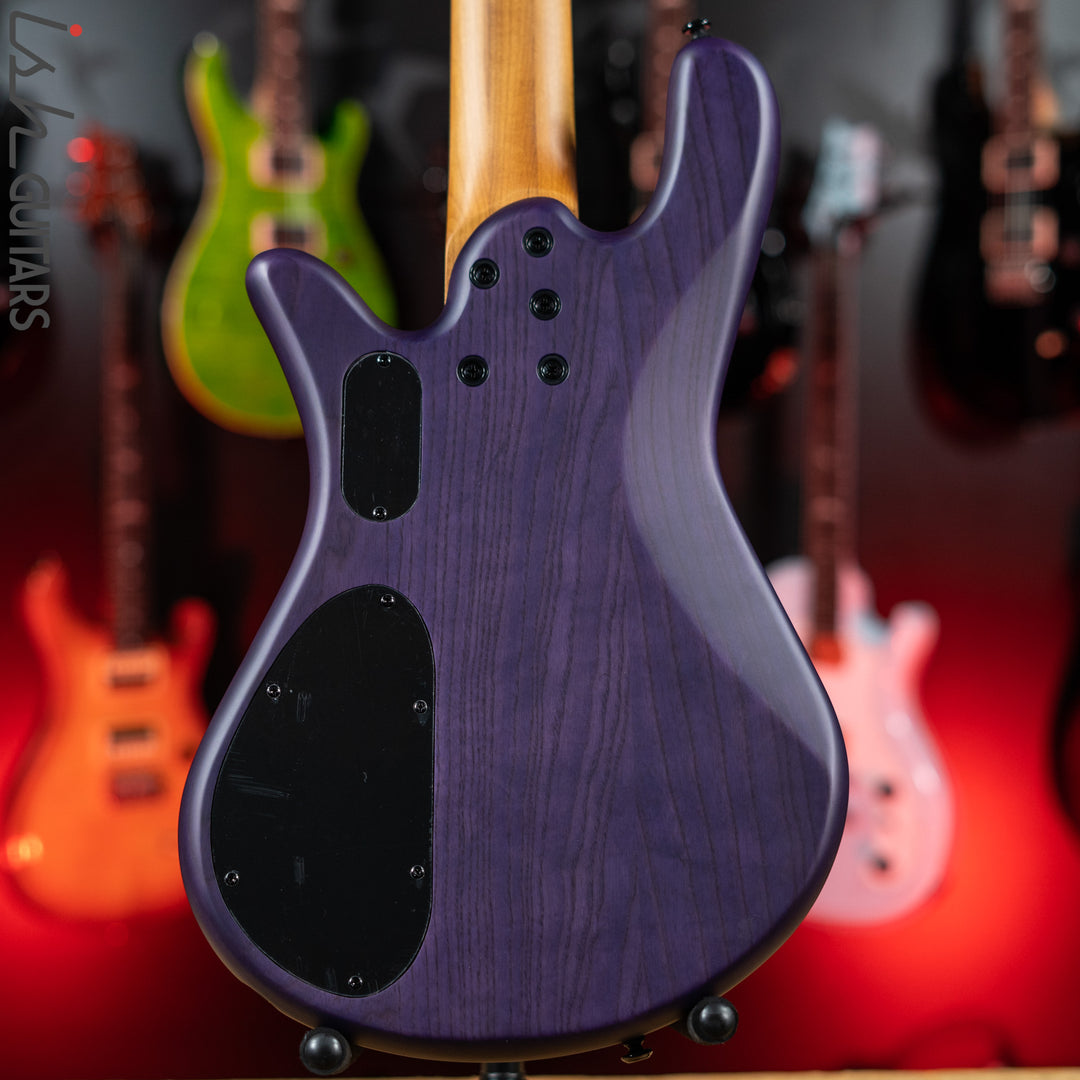 Spector NS Pulse II 5-String Bass Ultra Violet Matte Demo