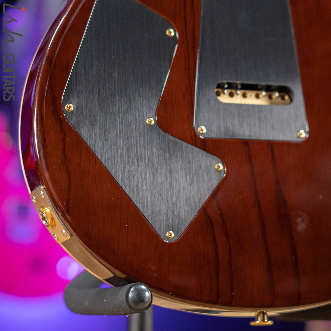 PRS Wood Library Modern Eagle V 10-Top Copperhead Burst Demo