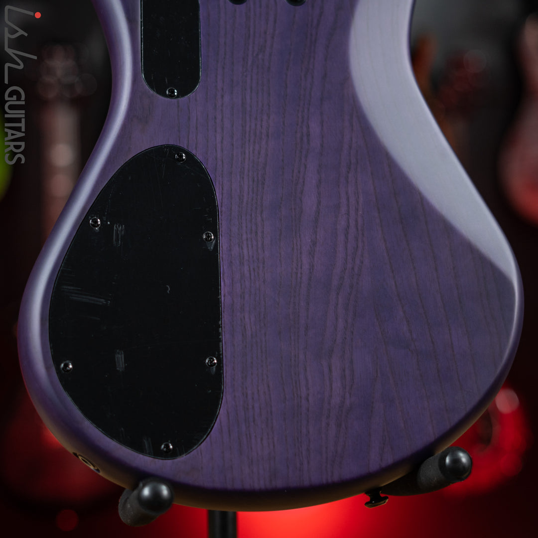 Spector NS Pulse II 5-String Bass Ultra Violet Matte Demo