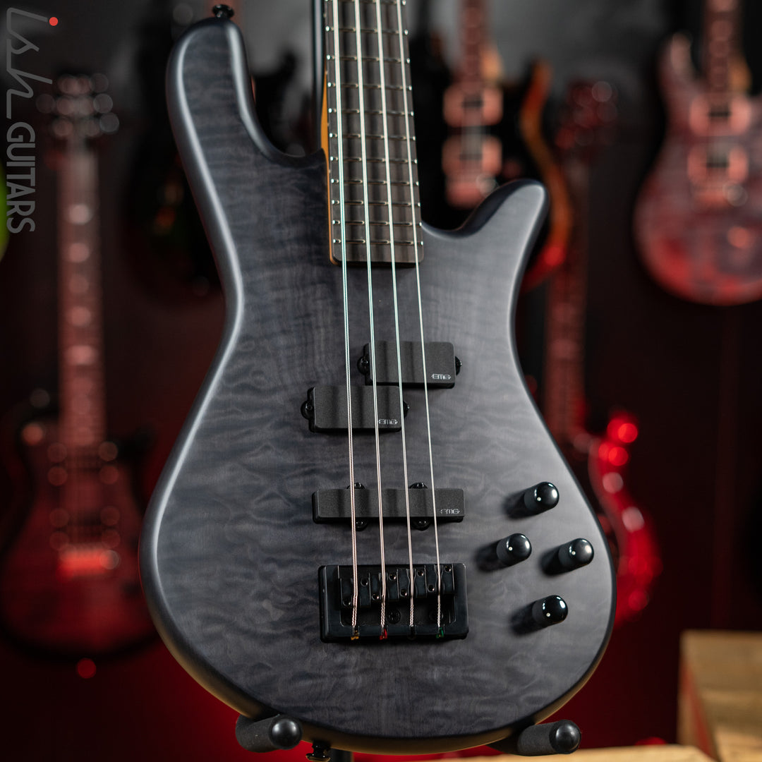 Spector NS Pulse II 4-String Bass Black Stain Matte Demo
