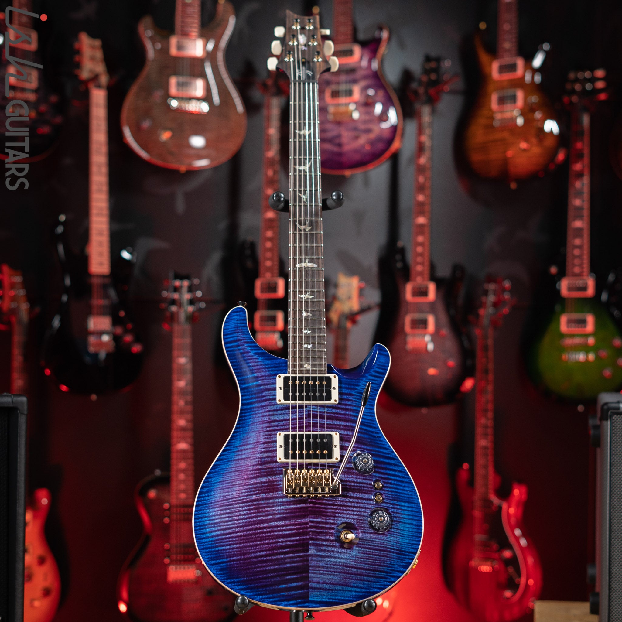 2021 PRS Custom 24 35th Anniversary Violet Blue Burst – Ish Guitars