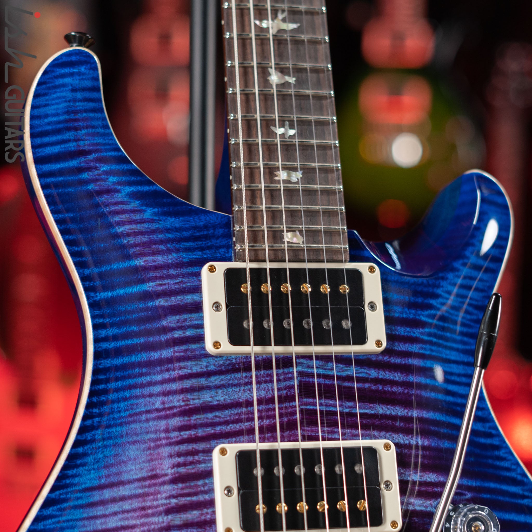 2021 PRS Custom 24 35th Anniversary Violet Blue Burst – Ish Guitars