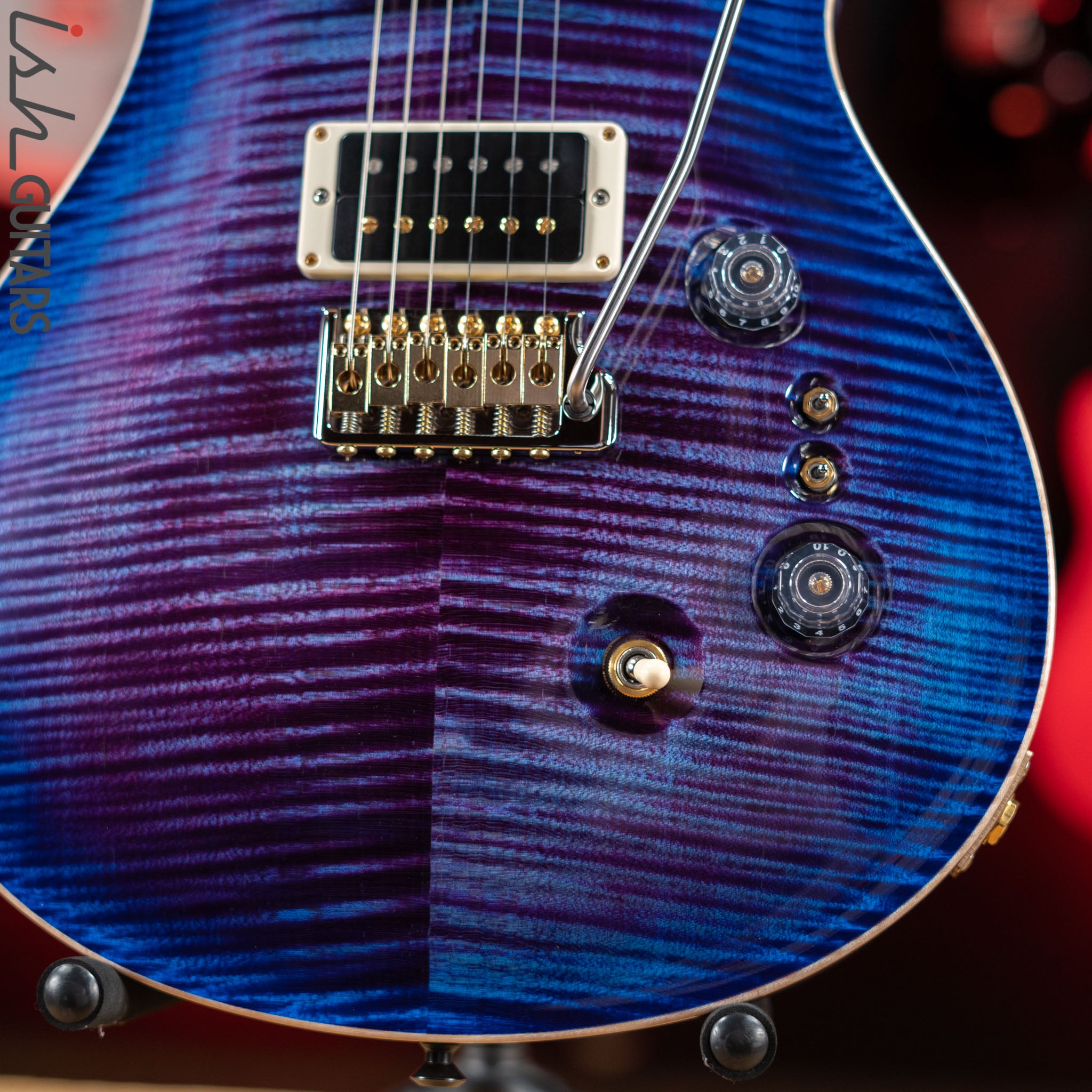 2021 PRS Custom 24 35th Anniversary Violet Blue Burst – Ish Guitars