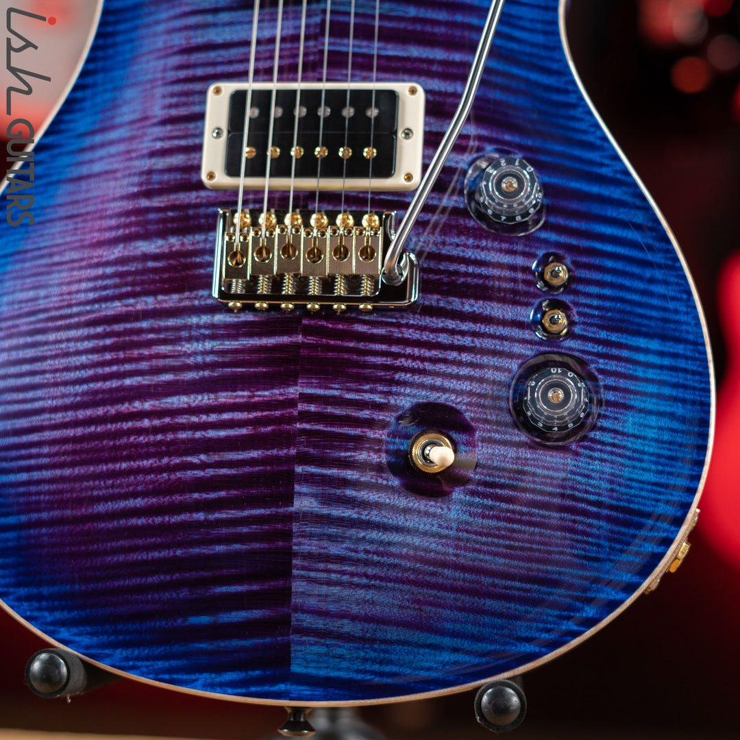 2021 PRS Custom 24 35th Anniversary Violet Blue Burst