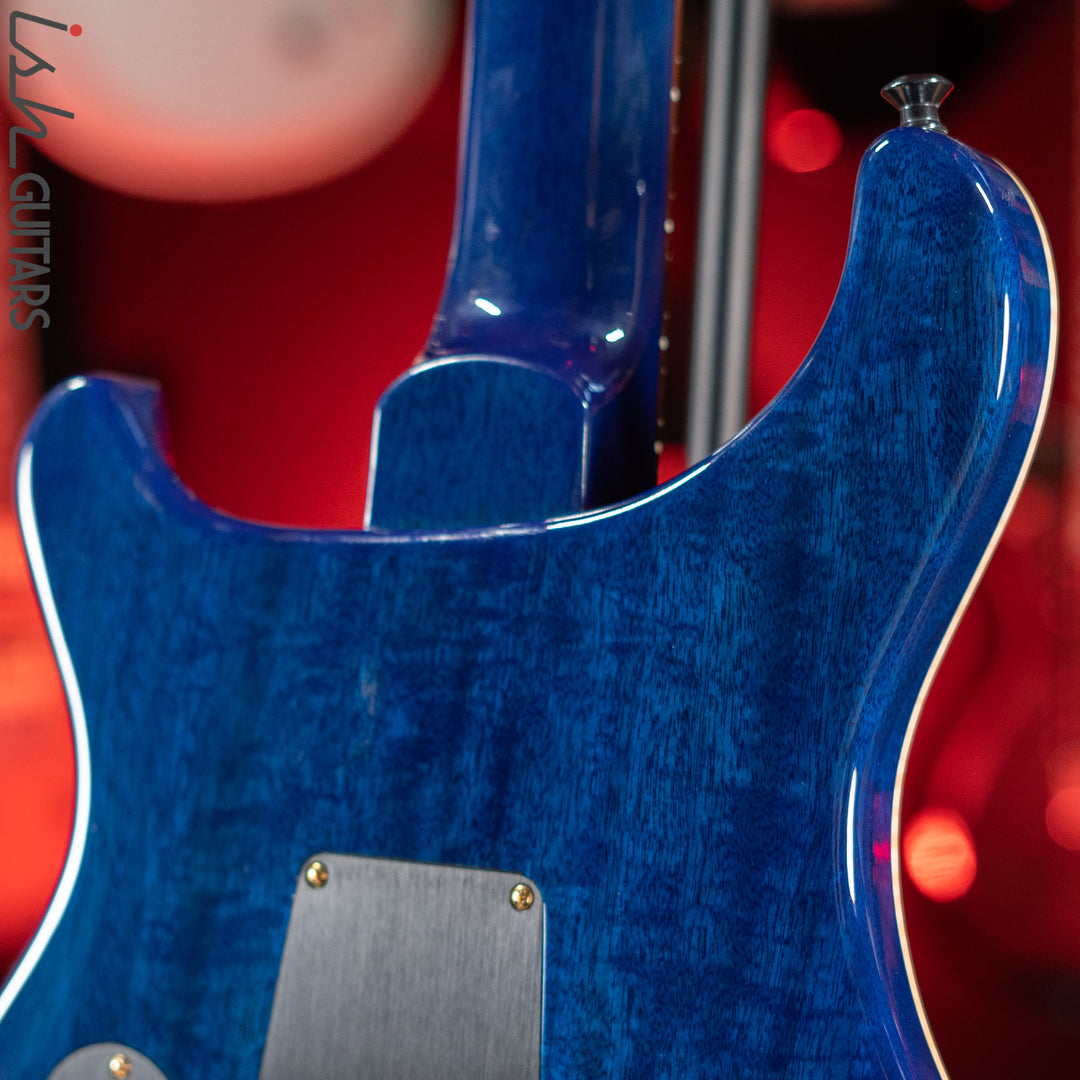 2021 PRS Custom 24 35th Anniversary Violet Blue Burst