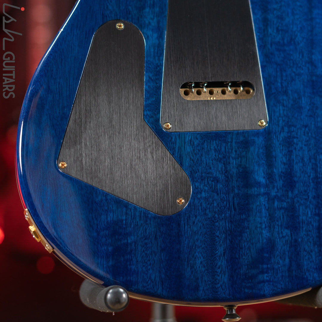 2021 PRS Custom 24 35th Anniversary Violet Blue Burst