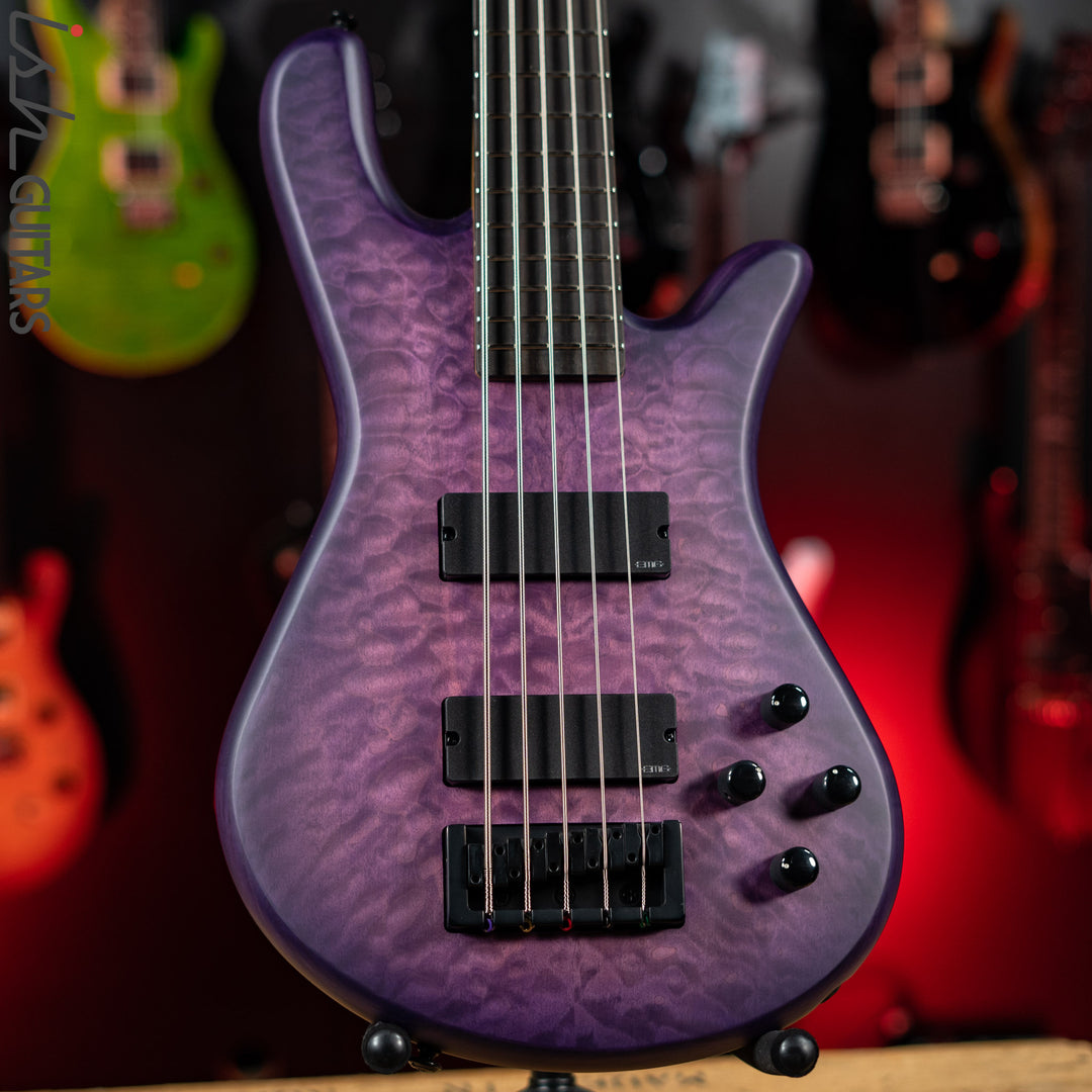 Spector NS Pulse II 5-String Bass Ultra Violet Matte