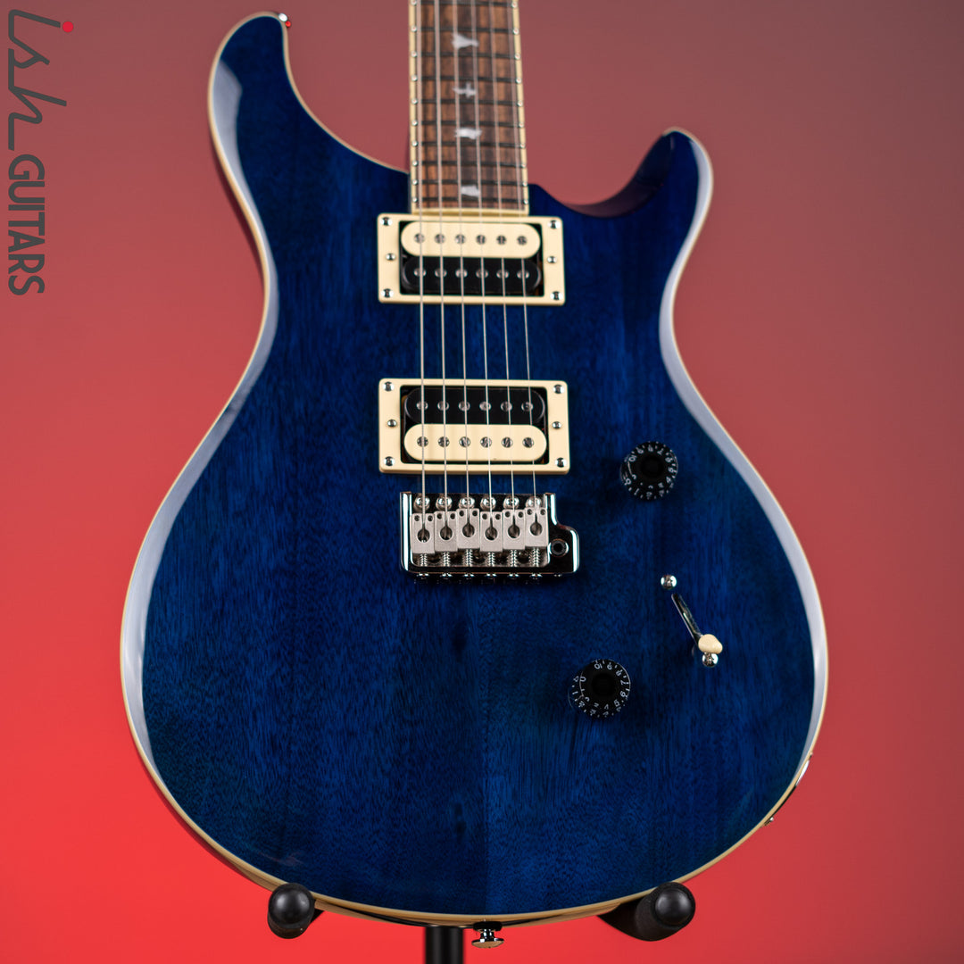 ギター PRS SE Standard 24 Translucent Blue PRS SE STANDARD 24 Translucent Blue【現物画像】3.52kg ポール
