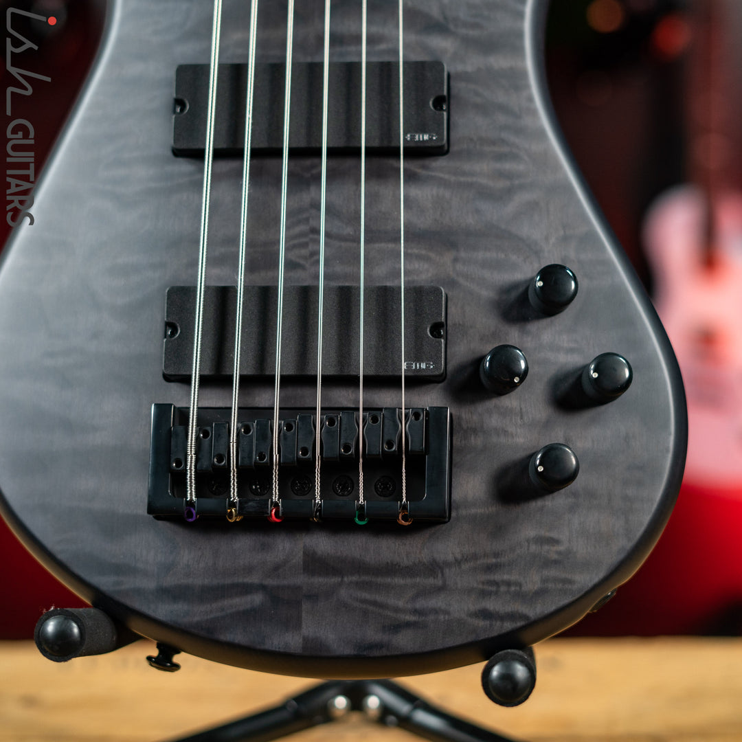 Spector NS Pulse II 6-String Bass Black Stain Matte