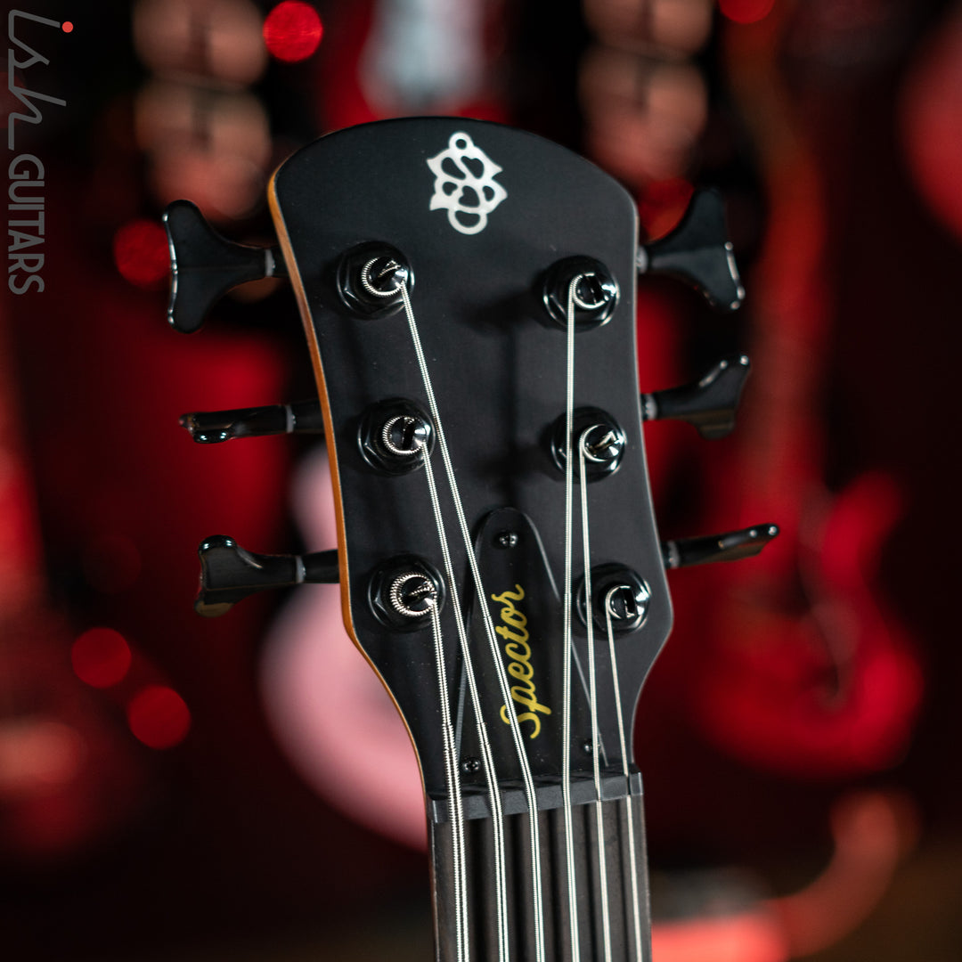 Spector NS Pulse II 6-String Bass Black Stain Matte