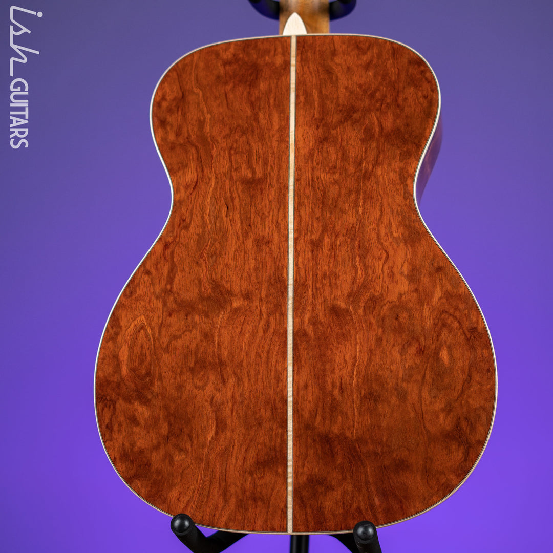 Martin Custom Shop OM-28 Acoustic Guitar Quilted Bubinga Natural