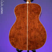 Martin Custom Shop OM-28 Acoustic Guitar Quilted Bubinga Natural
