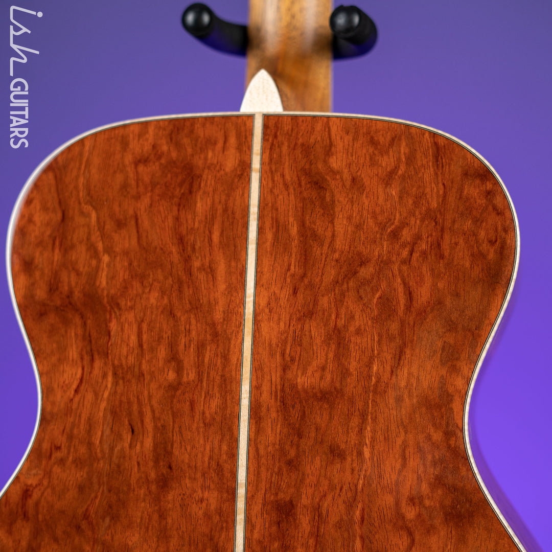 Martin Custom Shop OM-28 Acoustic Guitar Quilted Bubinga Natural