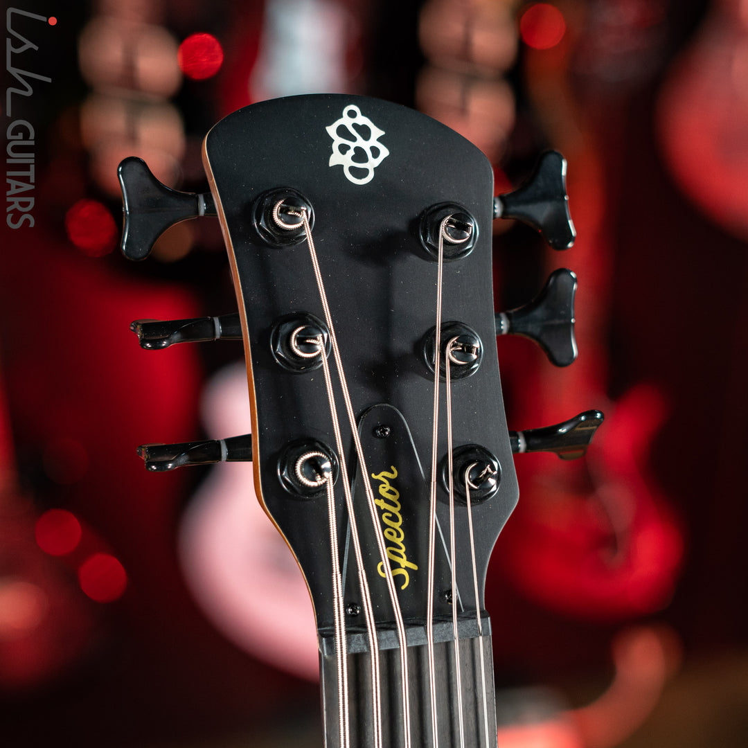Spector NS Pulse II 6-String Bass Black Stain Matte