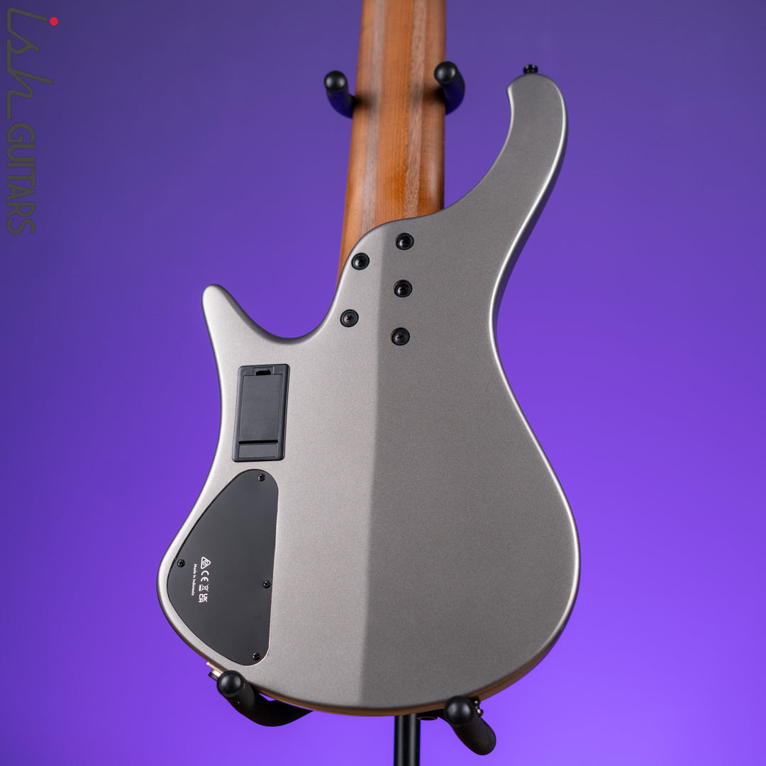 Ibanez EHB1006MS 6-String Headless Bass Metallic Grey Matte