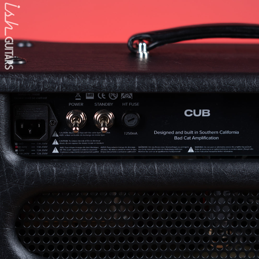 Bad Cat Cub 1x12 30W Tube Guitar Combo Amplifier Demo