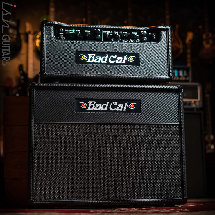 Bad Cat Black Cat 30R 30W Amplifier Head and 112X Cabinet Custom