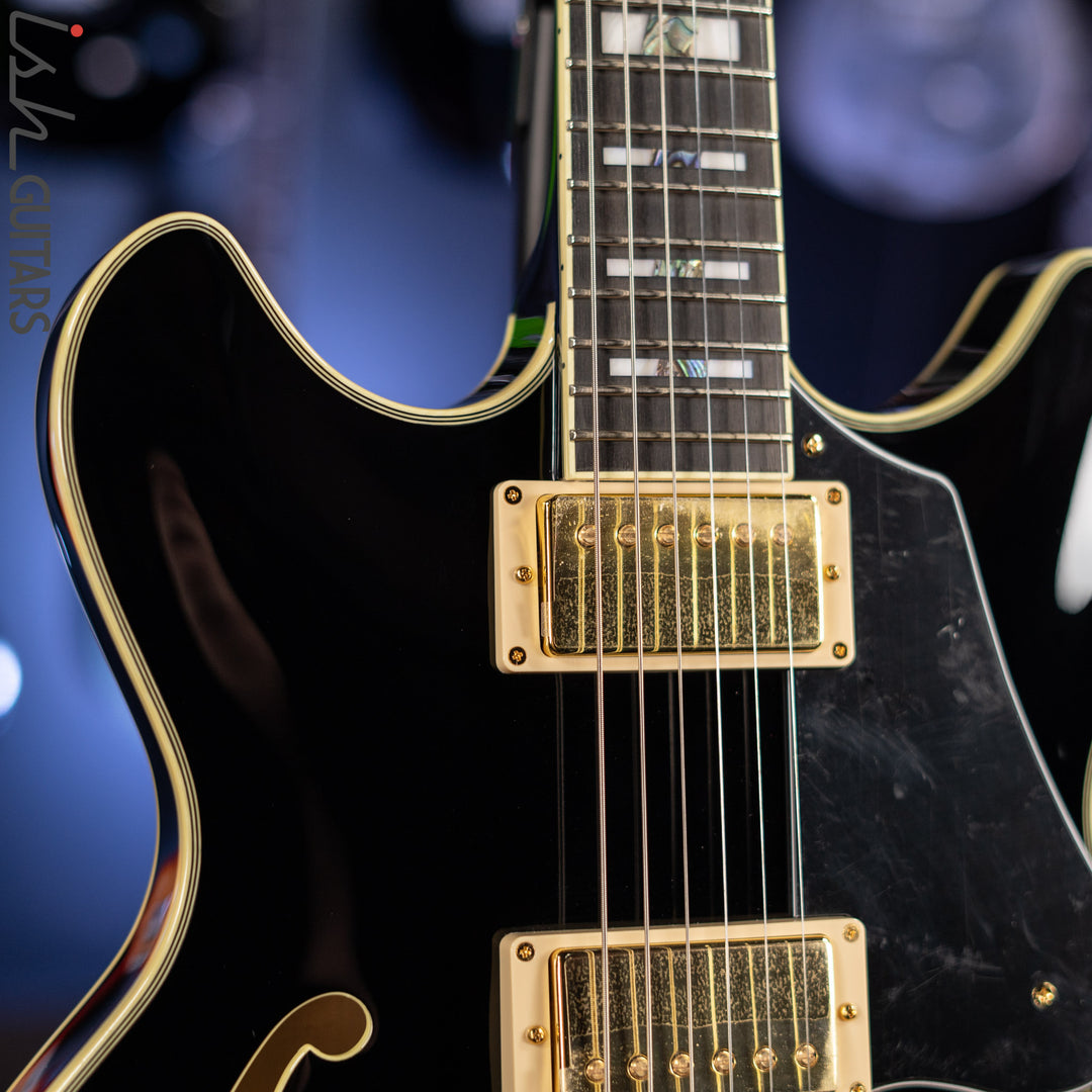 Ibanez JSM20TH John Scofield 20th Anniversary Signature Semi-Hollow Black