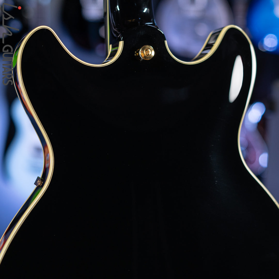 Ibanez JSM20TH John Scofield 20th Anniversary Signature Semi-Hollow Black