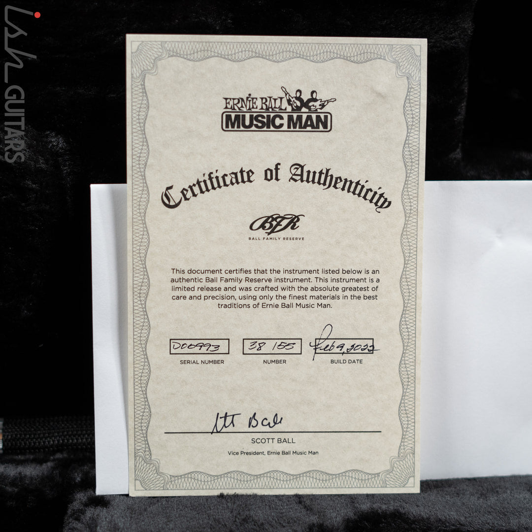 Ernie Ball Music Man BFR Sabre HH Trem - Half Baked 