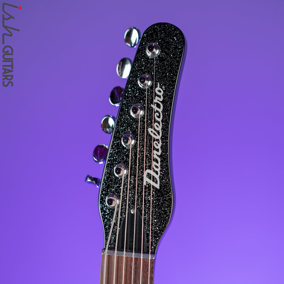 Danelectro ‘56 Baritone Black Metal Flake