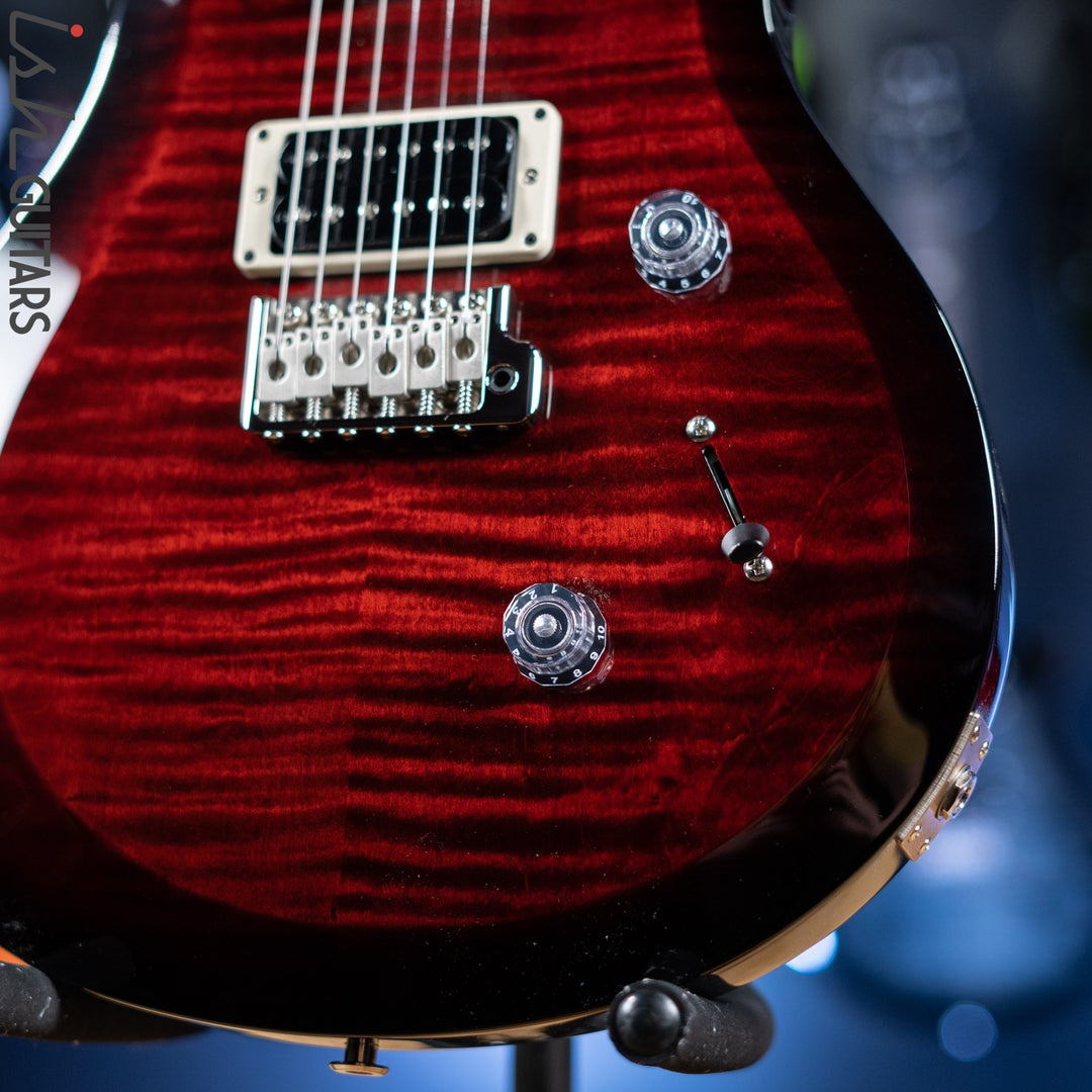 PRS S2 Custom 24 Electric Guitar Fire Red Burst