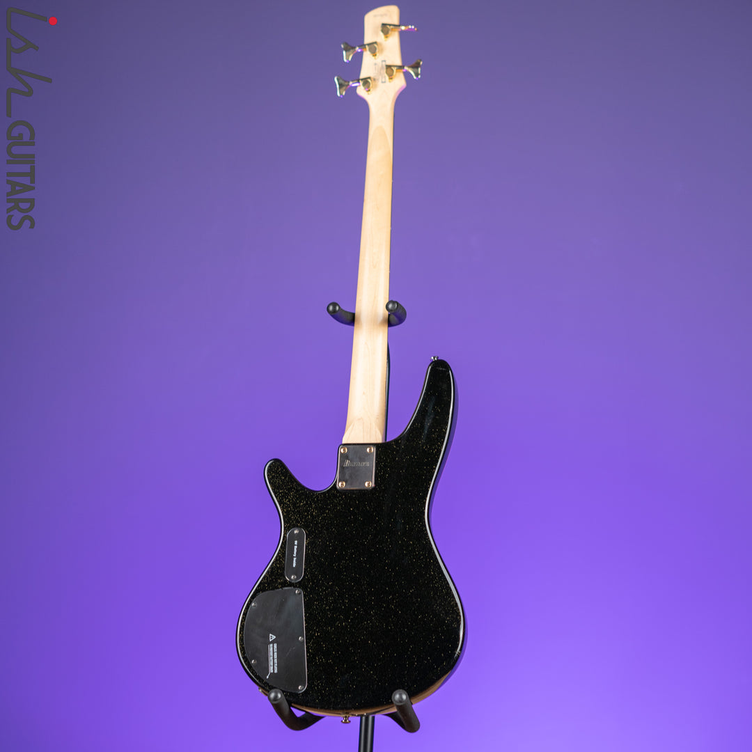 2008 Ibanez SRX08 LTD Bass Guitar Black Sparkle
