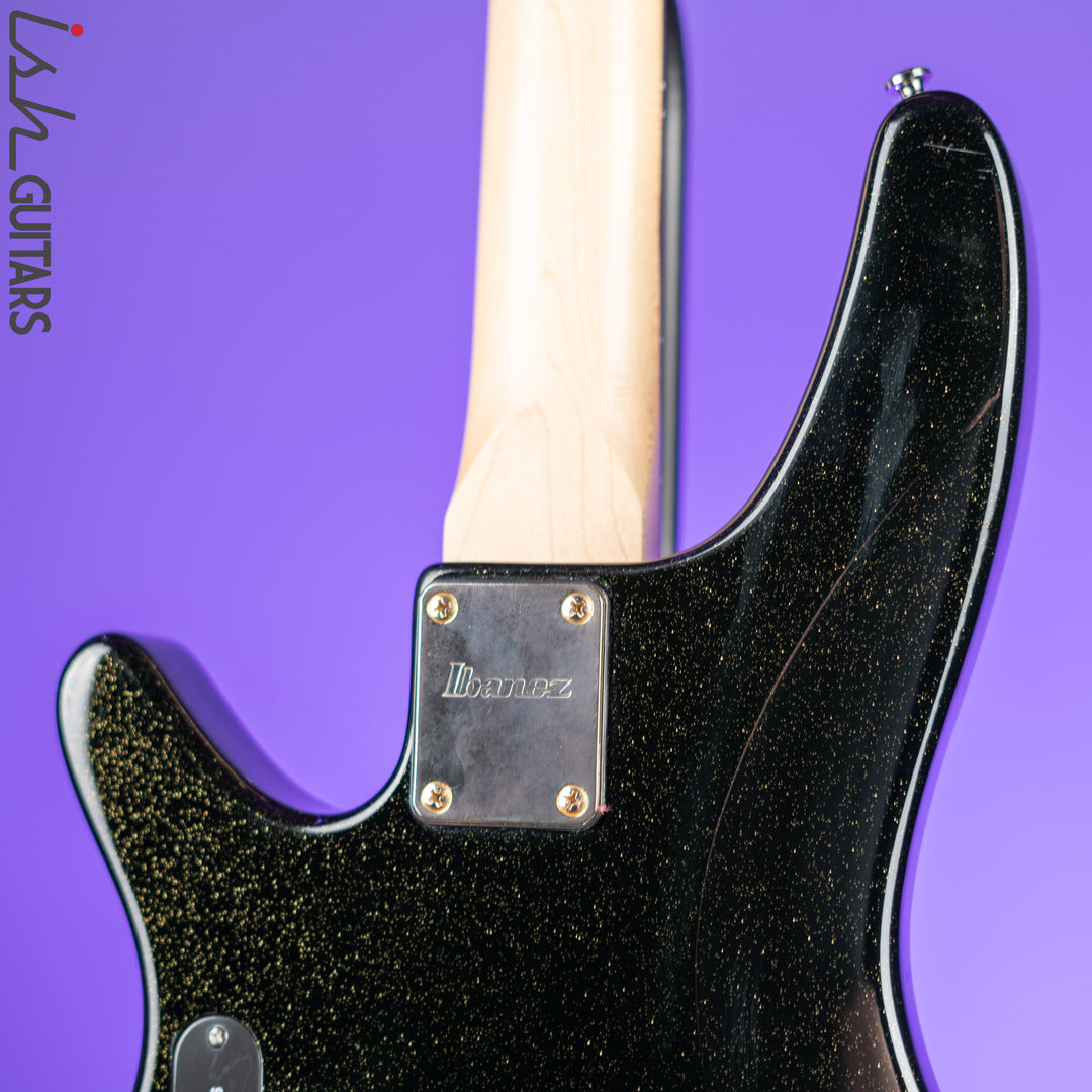 2008 Ibanez SRX08 LTD Bass Guitar Black Sparkle