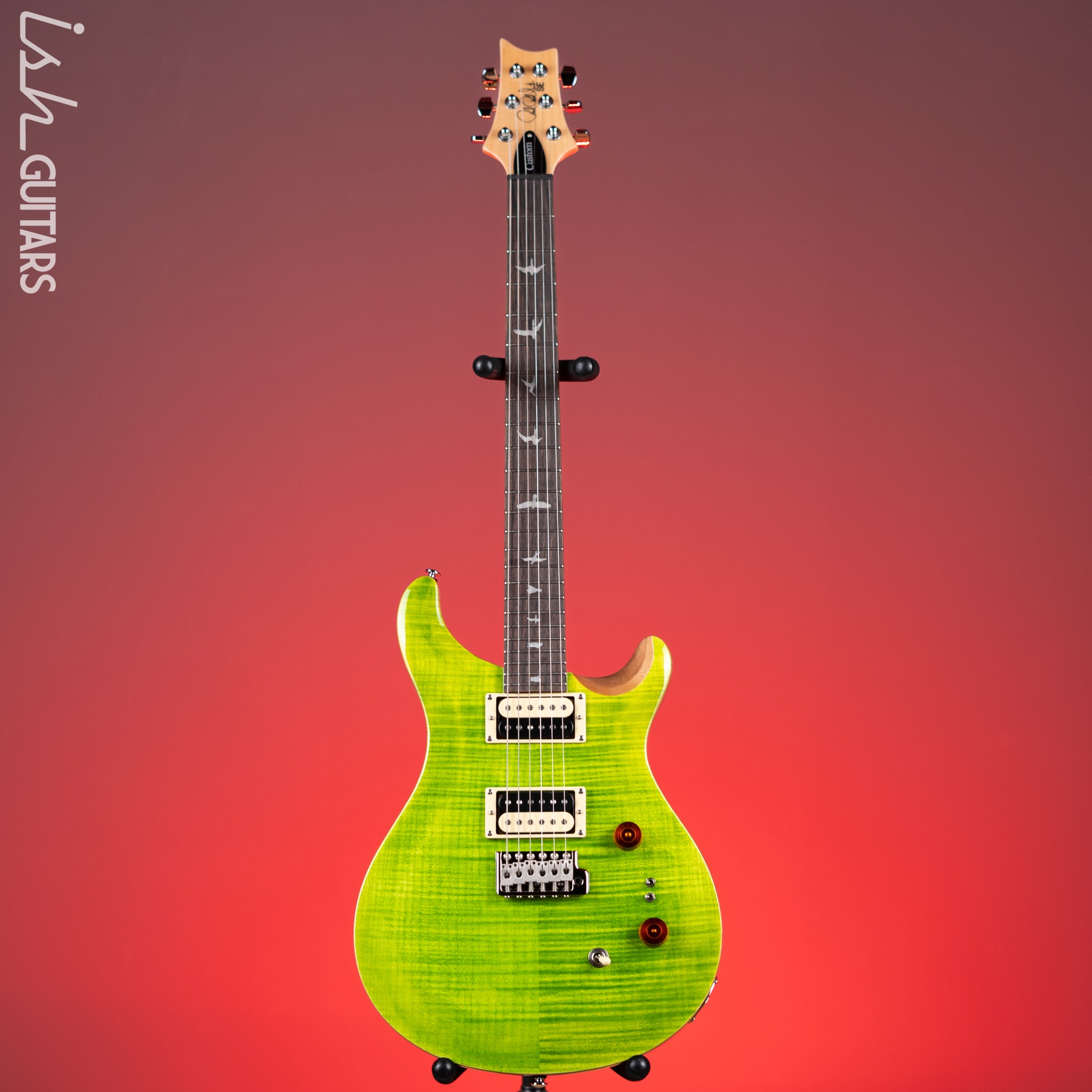 PRS SE Custom 24-08 Electric Guitar Eriza Verde – Ish Guitars