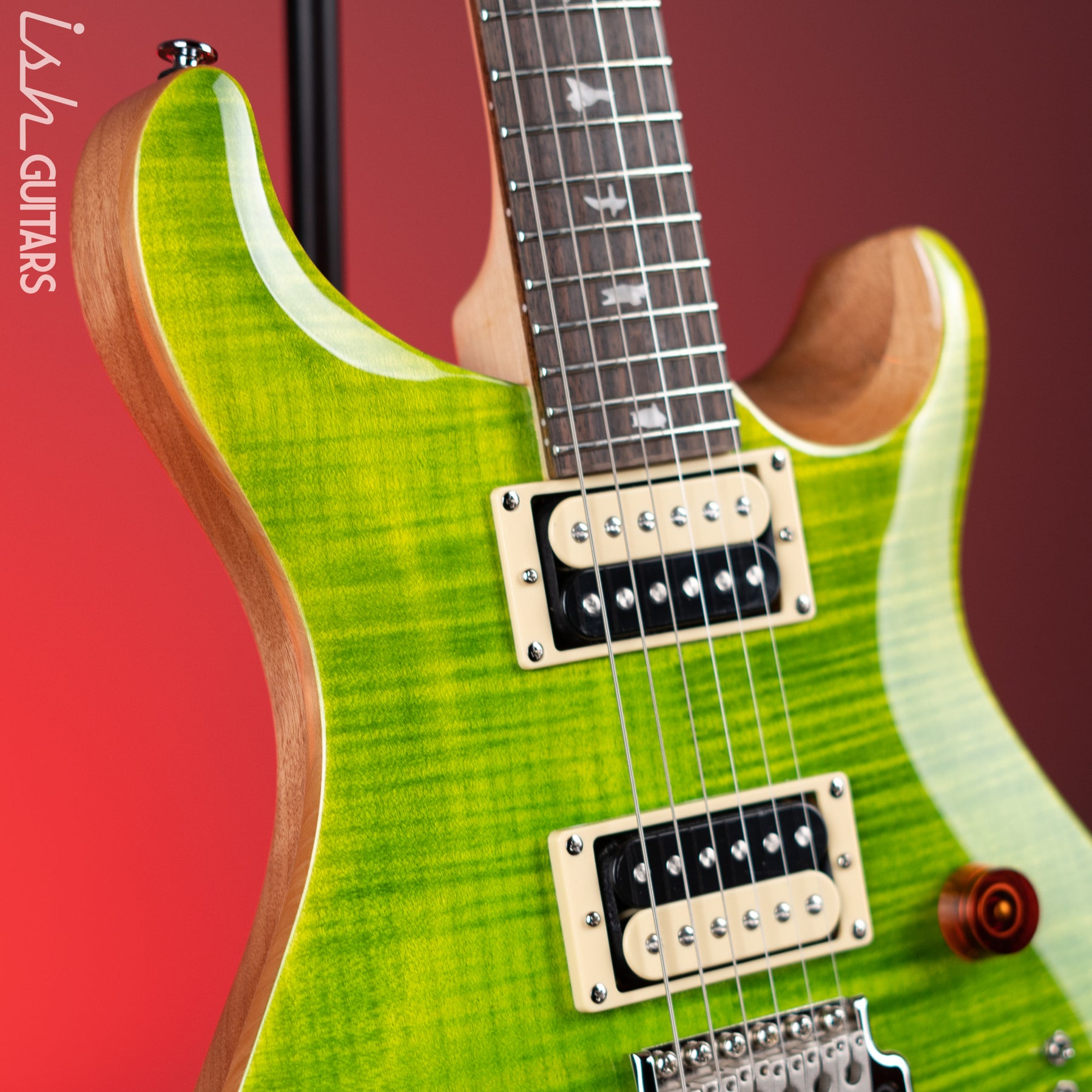 PRS SE Custom 24-08 Electric Guitar Eriza Verde – Ish Guitars