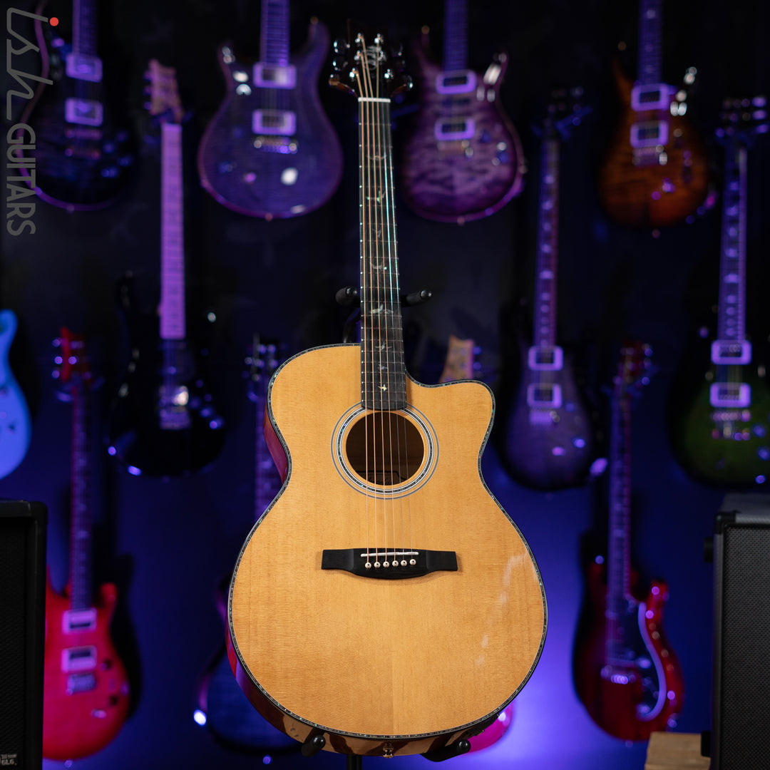 PRS SE A50E Angelus Acoustic-Electric Guitar Black Gold