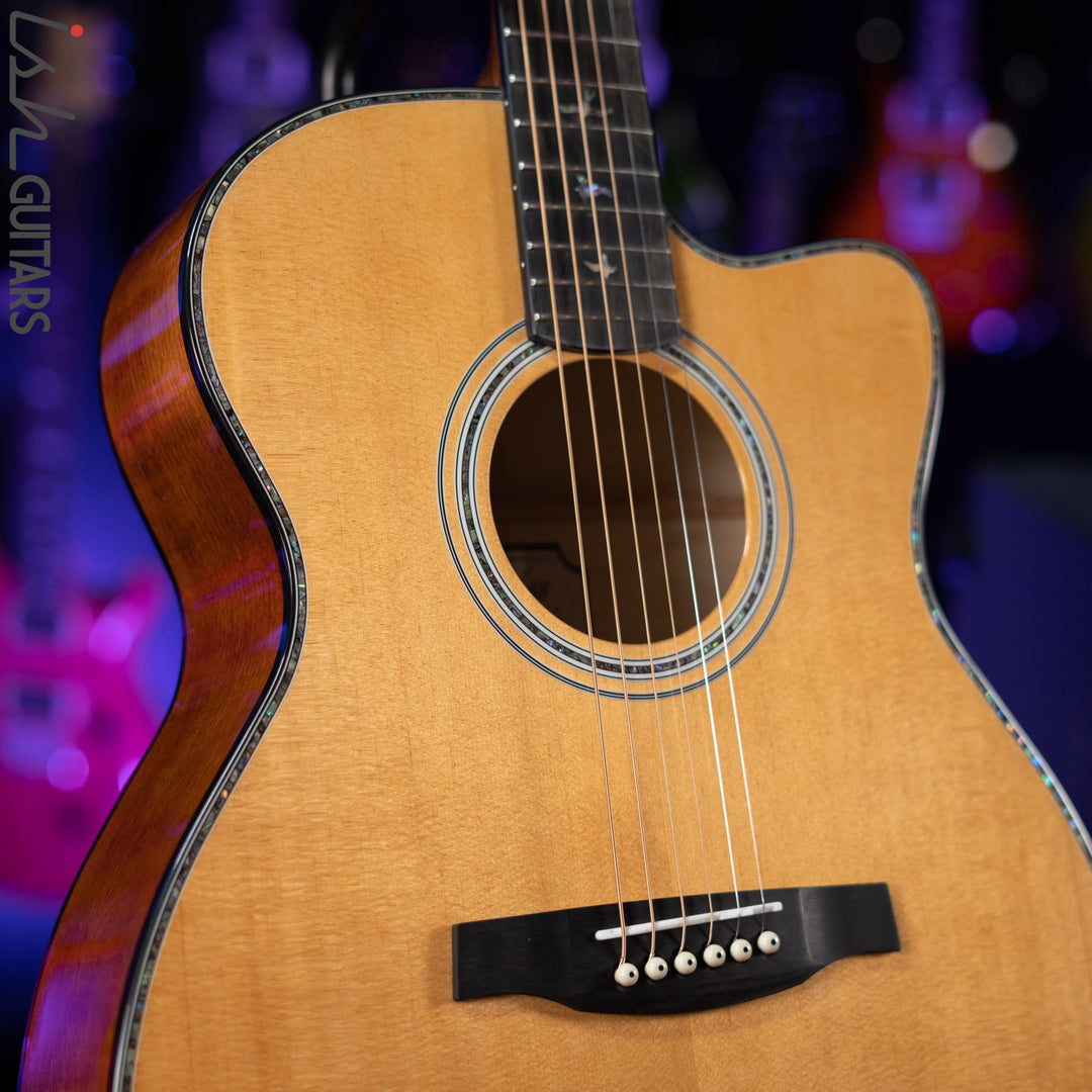 PRS SE A50E Angelus Acoustic-Electric Guitar Black Gold