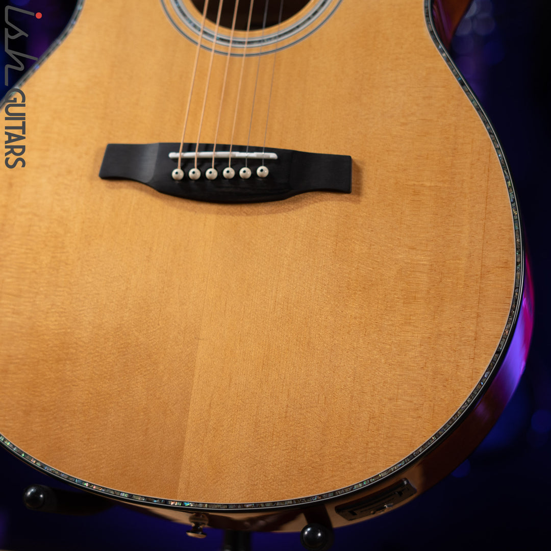 PRS SE A50E Angelus Acoustic-Electric Guitar Black Gold